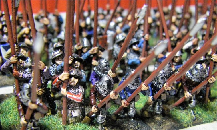 Photos of Medieval Scots, Low Countries, Renaissance Peasants Revolt, 15mm Miniatures for L'Art de la Guerre