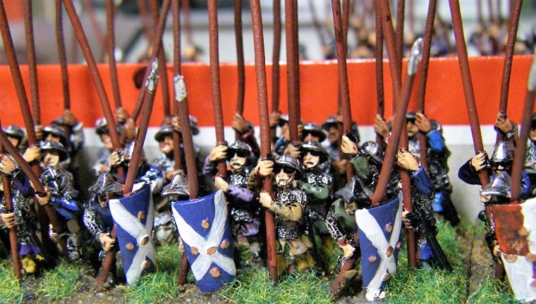 Photos of Medieval Scots, Low Countries, Renaissance Peasants Revolt, 15mm Miniatures for L'Art de la Guerre