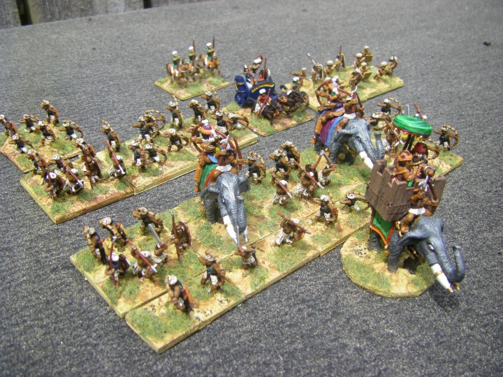 Allied Contingent, Classical Period Photos of L'Art de la Guerre Indians Museum Miniatures and Tin Soldier, 15mm