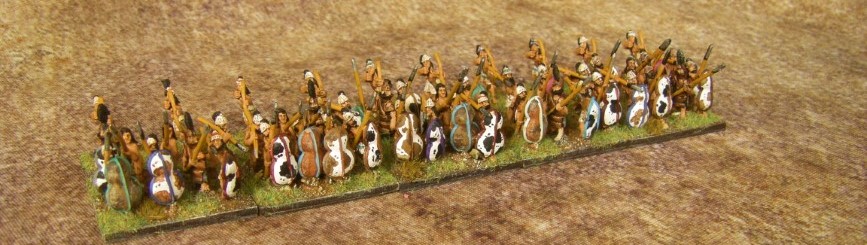 Photos of 15mm Myceneans for L'Art de la Guerre, Museum Miniatures, 15mm