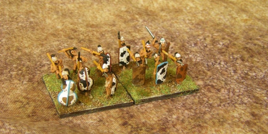 Photos of 15mm Myceneans for L'Art de la Guerre, Museum Miniatures, 15mm