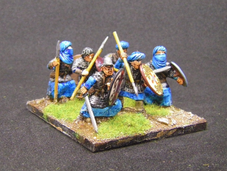 ADLG, 28mm kitbashed Arab Cavalry: Gripping Beast, Fireforge, 28mm