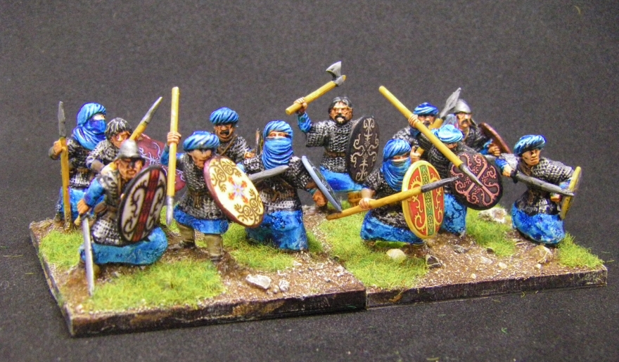 ADLG, 28mm kitbashed Arab Cavalry: Gripping Beast, Fireforge, 28mm