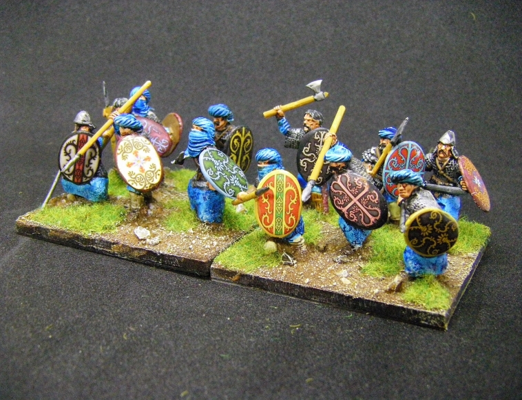 ADLG, 28mm kitbashed Arab Cavalry: Gripping Beast, Fireforge, 28mm