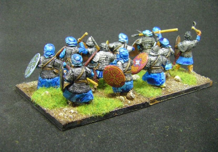 ADLG, 28mm kitbashed Arab Infantry: Gripping Beast, Fireforge, 28mm