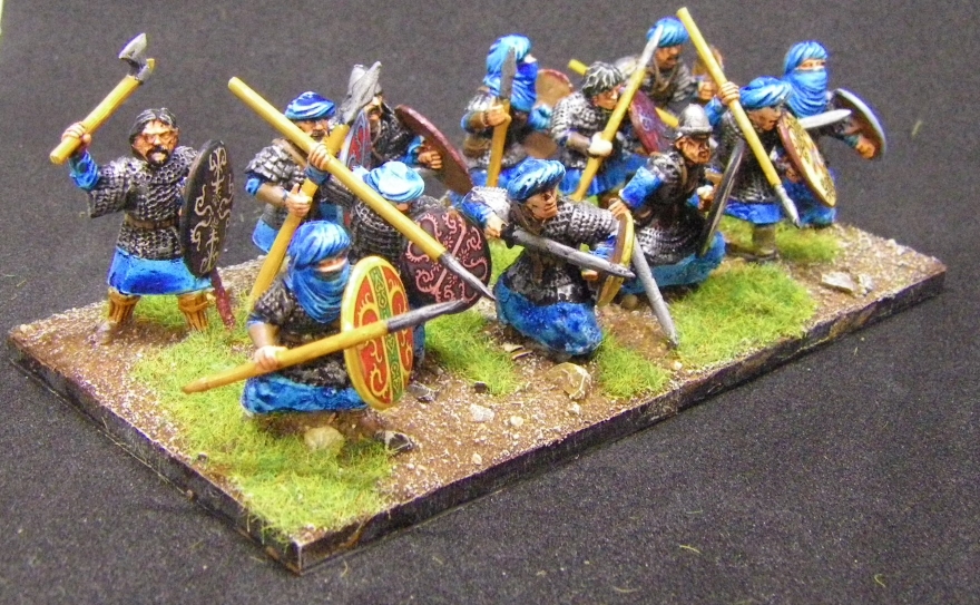 ADLG, 28mm kitbashed Arab Cavalry: Gripping Beast, Fireforge, 28mm