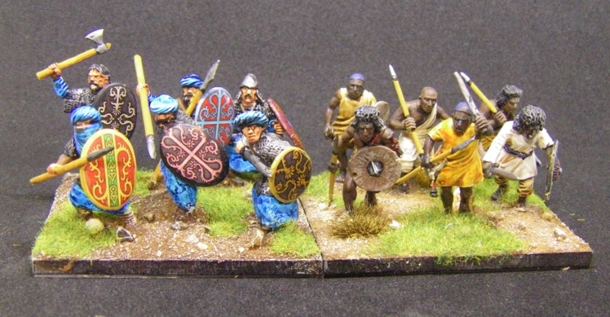 ADLG, 28mm kitbashed Arab Cavalry: Gripping Beast, Fireforge, 28mm