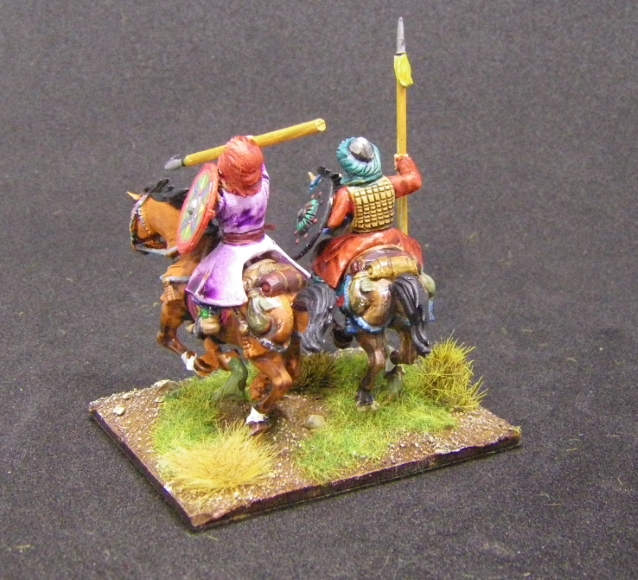 ADLG, 28mm kitbashed Arab Cavalry: Gripping Beast, Fireforge, 28mm