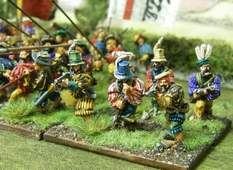 Renaissance Photos of 28mm Landsnechts & Swiss for FoGR, 15mm
