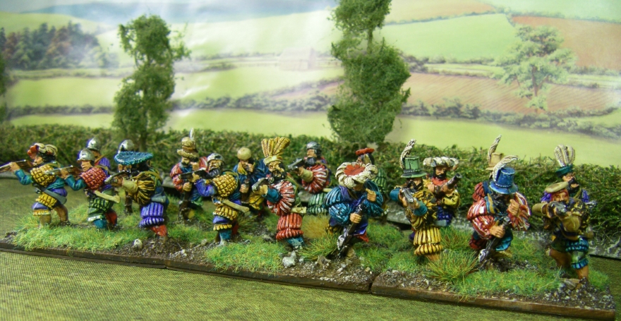 Renaissance Photos of 28mm Landsnechts & Swiss for FoGR, 15mm