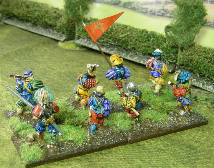 Renaissance Photos of 28mm Landsnechts & Swiss for FoGR, 15mm