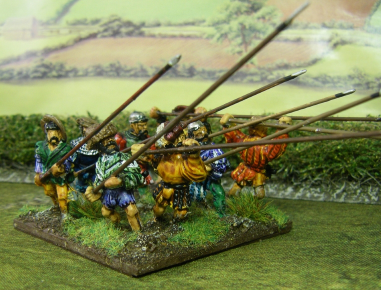 Renaissance Photos of 28mm Landsnechts & Swiss for FoGR, 15mm