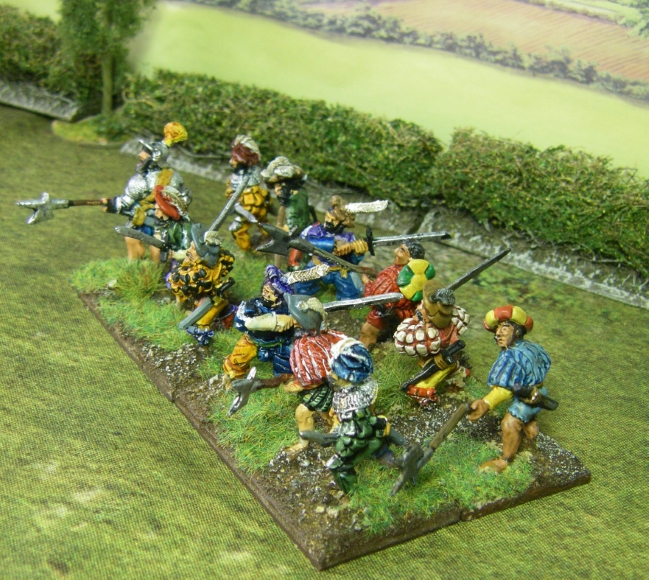 Renaissance Photos of 28mm Landsnechts & Swiss for FoGR, 15mm