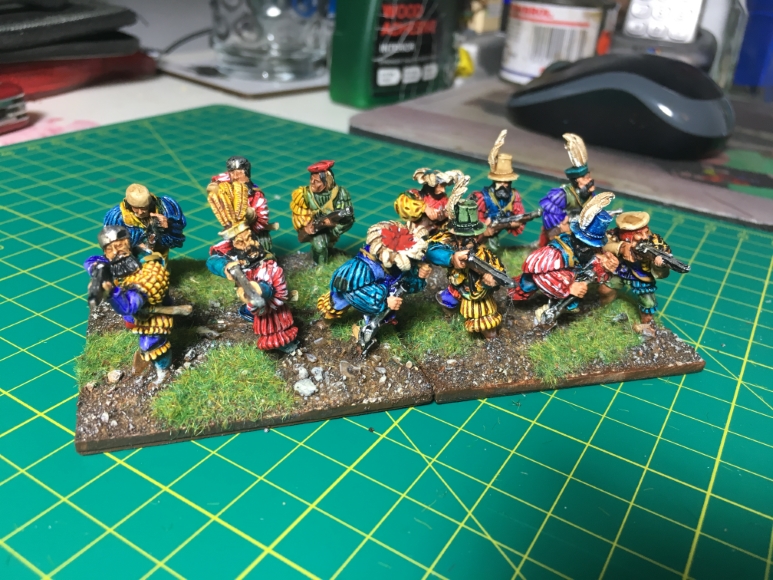 Renaissance Photos of 28mm Landsnechts & Swiss for FoGR, 15mm