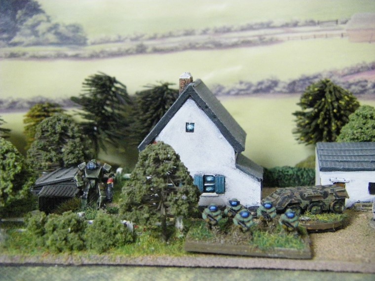 6mm, 1/300th, 1/300 Sci Fi GZG, Ground Zero Games NAC infantry