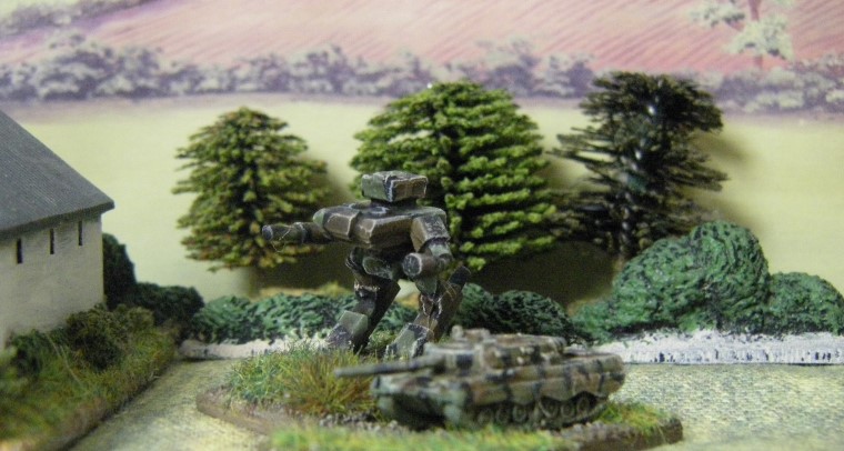 6mm, 1/300th, 1/300 Sci Fi GZG, Ground Zero Games  Heroics & Ros Leopard 2