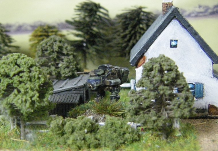 6mm, 1/300th, 1/300 Sci Fi GZG, Ground Zero Games being painted