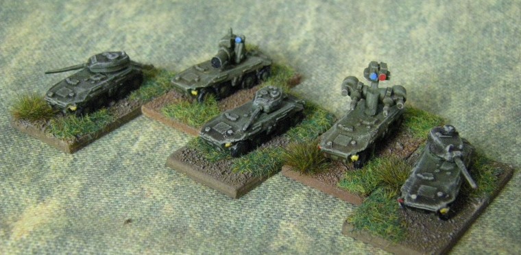 6mm, 1/300th, 1/300 Sci Fi Light Attack Vehicle team