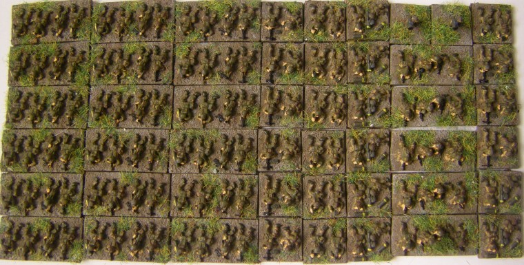 Cold War Commander, 1980s Cammo Photos of Mainforce 6mm Modern Infantry painted in 2015, 1300th