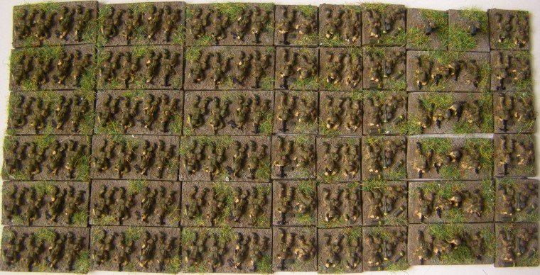 Cold War Commander, 1980s Cammo Photos of Mainforce 6mm Modern Infantry painted in 2015, 1300th