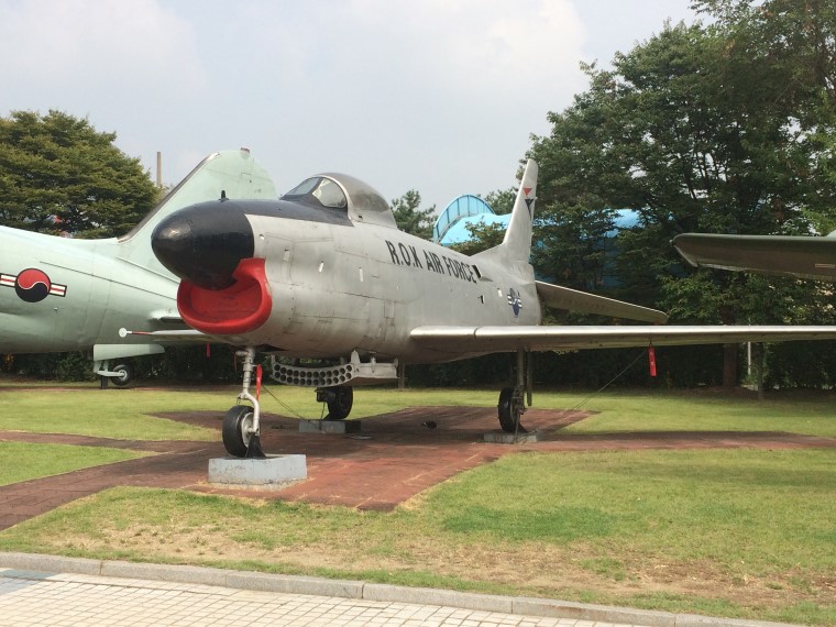 Korean War Memorial Museum Photos, F86 sabre