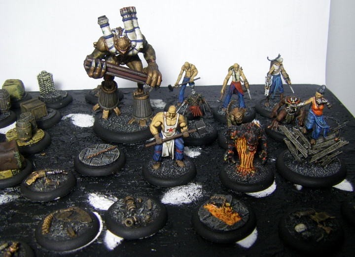 Malifaux, Arcanists vs Guild: Mei Feng Crew vs Sonia Cridd Crew, 32mm