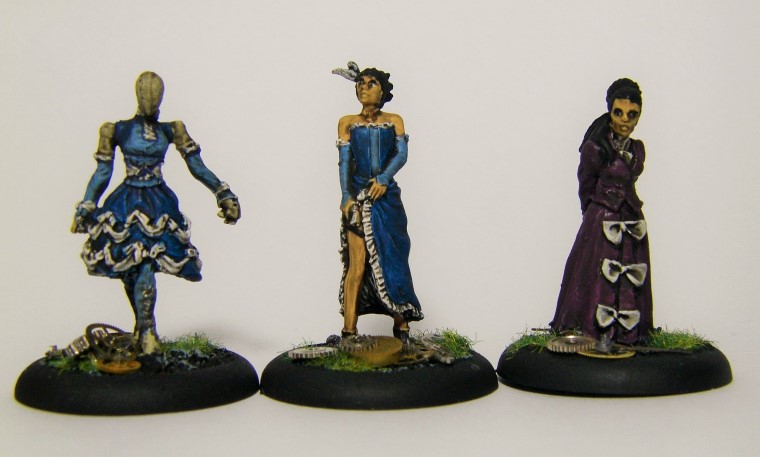 Malifaux, Showgirls Painted, 30mm