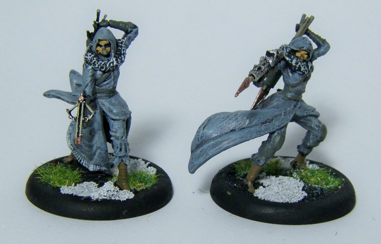 Malifaux, December Acolytes Painted, 30mm