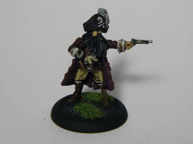 Malifaux, The Captain proxy painted, 30mm