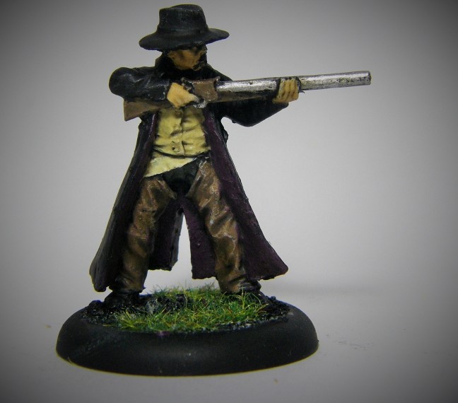 Malifaux, Guild Rifleman proxy Painted, 30mm