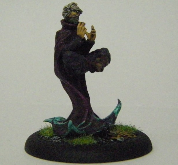 Malifaux, Arcanist faction Oxfordian Mage, Ironsides Crew Box Painted, Wyrd Games