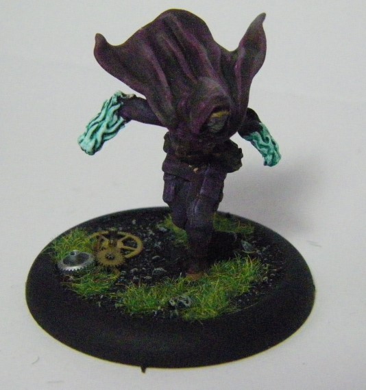 Malifaux, Arcanist faction POxfordian Mage, Ironsides Crew Box Painted, Wyrd Games