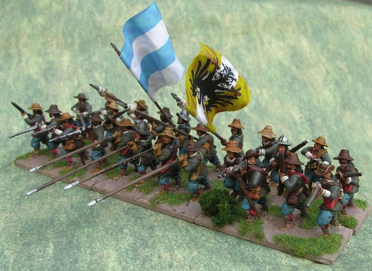 10mm English Civil War (Flags): King's Oxford Army 2 - Dark Horse Hobbies