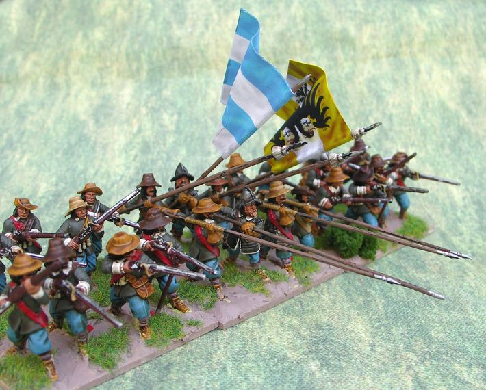 25/8mm warlord Games Pikemen and Musketeers
