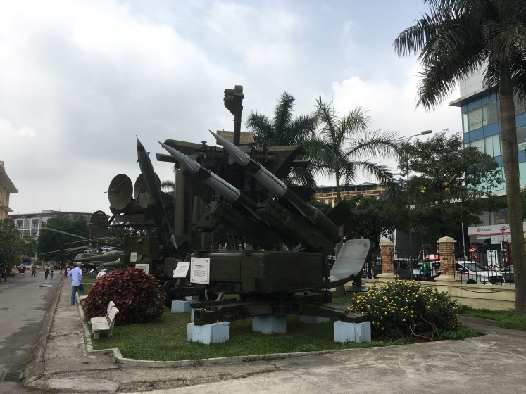 Vietnam War Aircraft & Guns, Hanoi Museum, Historic Real Kit