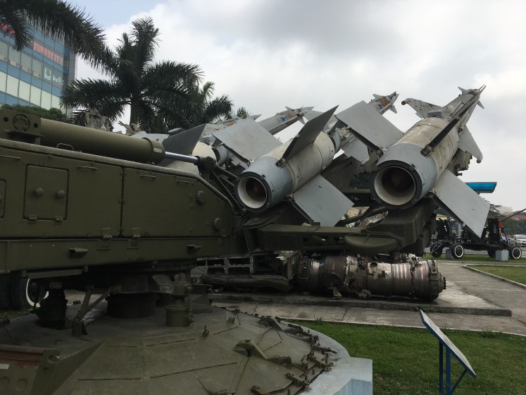 Vietnam War Aircraft & Guns, Hanoi Museum, Historic Real Kit