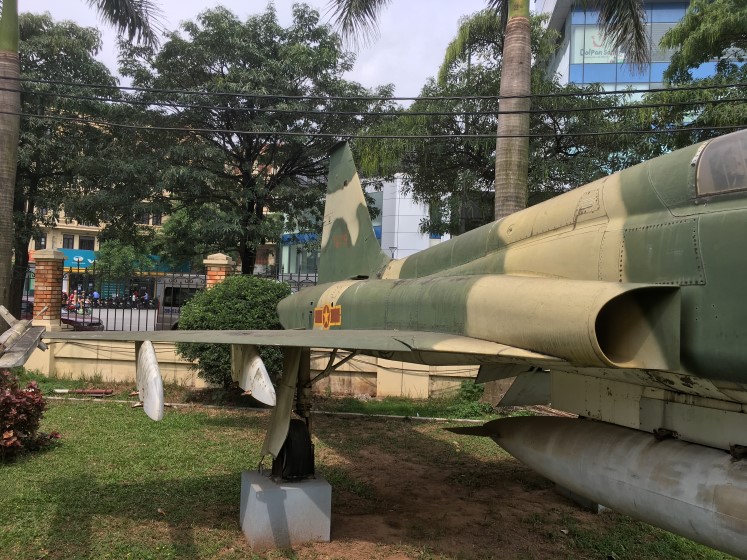 Vietnam War captured F5 Northrop Freedom Fighter, Hanoi Museum, Historic Real Kit