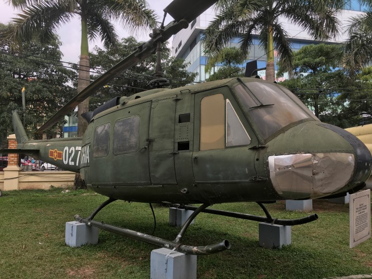 Vietnam War Captured Huey UH1, Hanoi Museum, Historic Real Kit