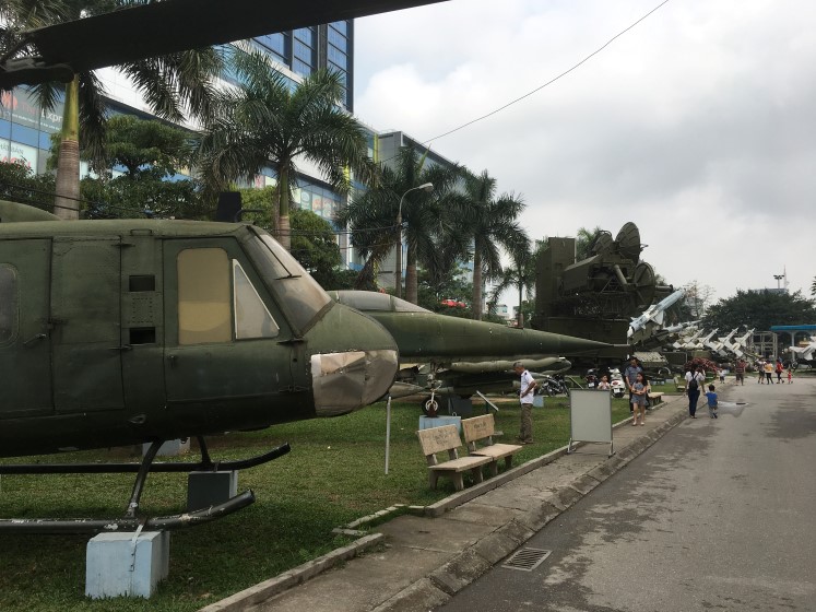 Vietnam War Aircraft & Guns, Hanoi Museum, Historic Real Kit