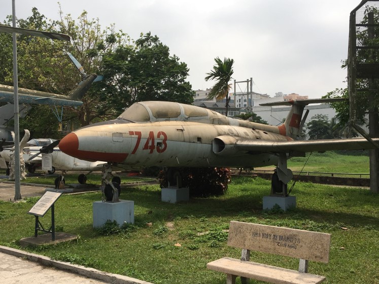 Vietnam War L29 (Czech) trainer, Hanoi Museum, Historic Real Kit