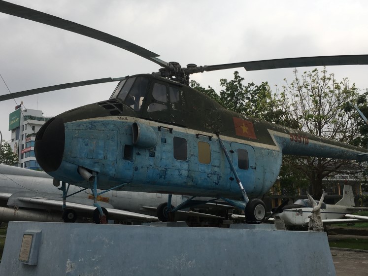 Vietnam War Mi-4 helo, Hanoi Museum, Historic Real Kit