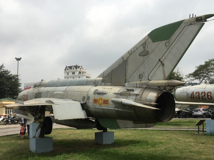 Vietnam War MiG21, Hanoi Museum, Historic Real Kit