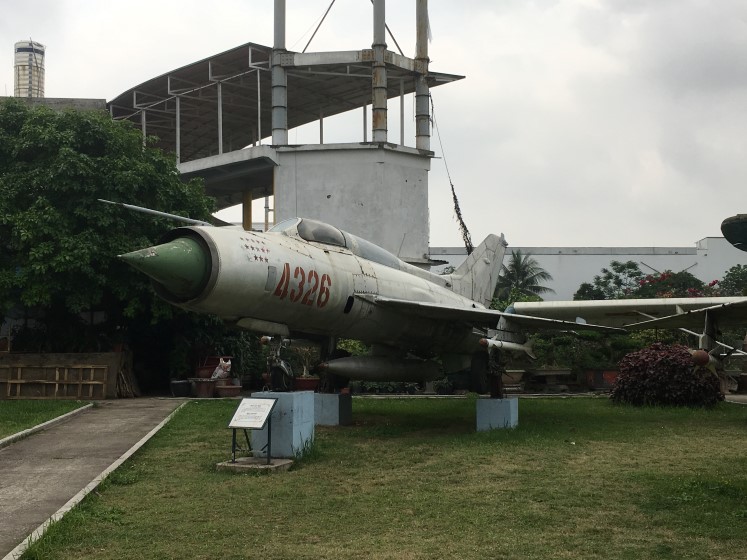 Vietnam War MiG 21, Hanoi Museum, Historic Real Kit