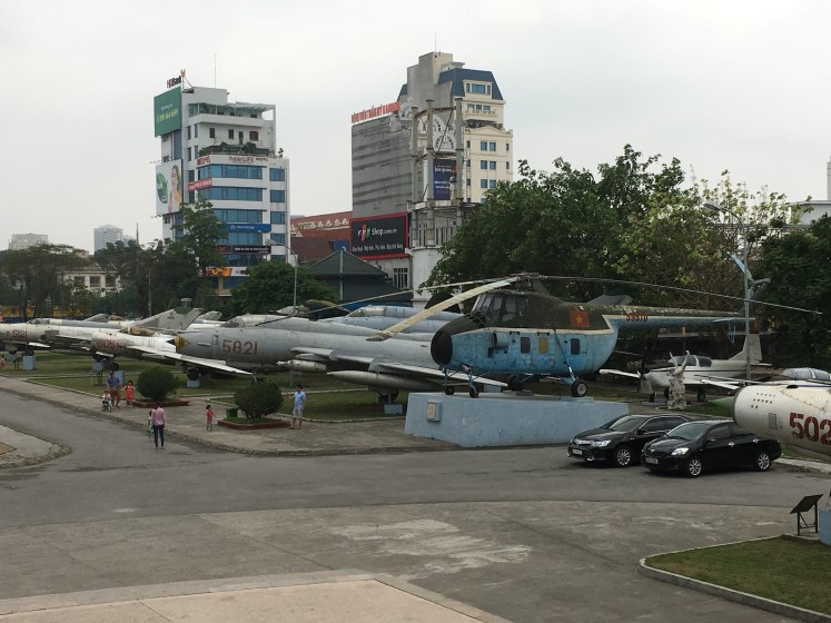 Vietnam War Aircraft & Guns, Hanoi Museum, Historic Real Kit