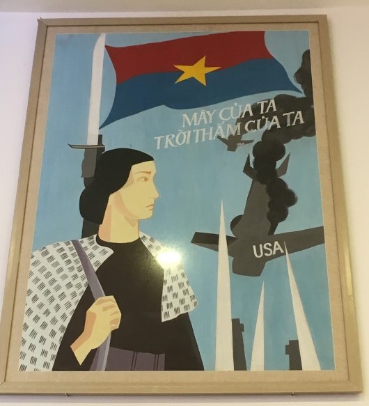 Vietnam War Posters, Hanoi Museum, Historic Real Kit