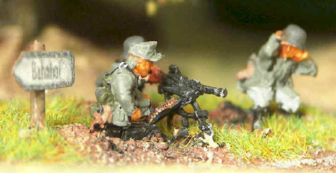 Flames of War German HMG Team