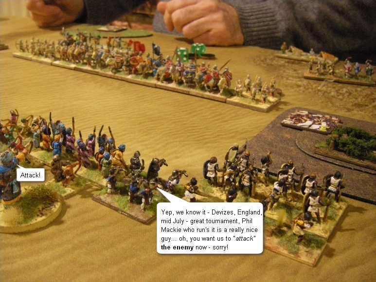 L'Art de la Guerre, War of the Strategists: Berber vs Feudal English, 15mm