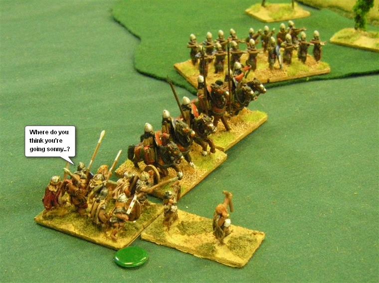 L'Art de la Guerre, Feudal and Dark Ages: Feudal German vs Later Crusader, 15mm
