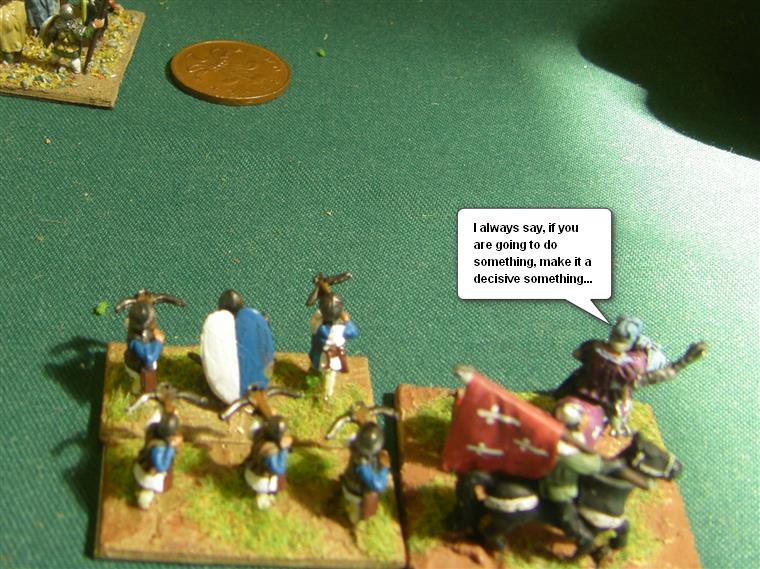 L'Art de la Guerre, Feudal and Dark Ages: Feudal German vs Feudal English, 15mm