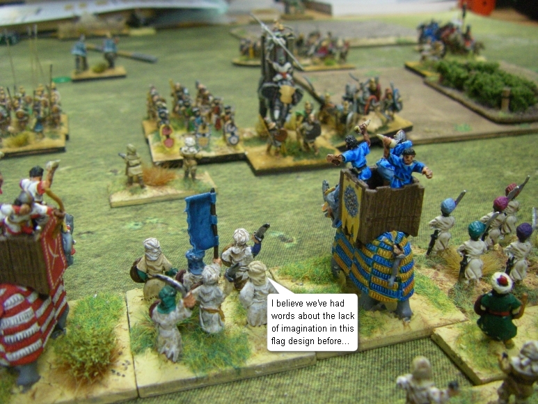 L'Art de la Guerre, Double Elephants!: Delhi Sultanate vs Alexander The Great, 15mm